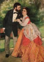Renoir, Pierre Auguste - Portrait of Alfred and Marie Sisley